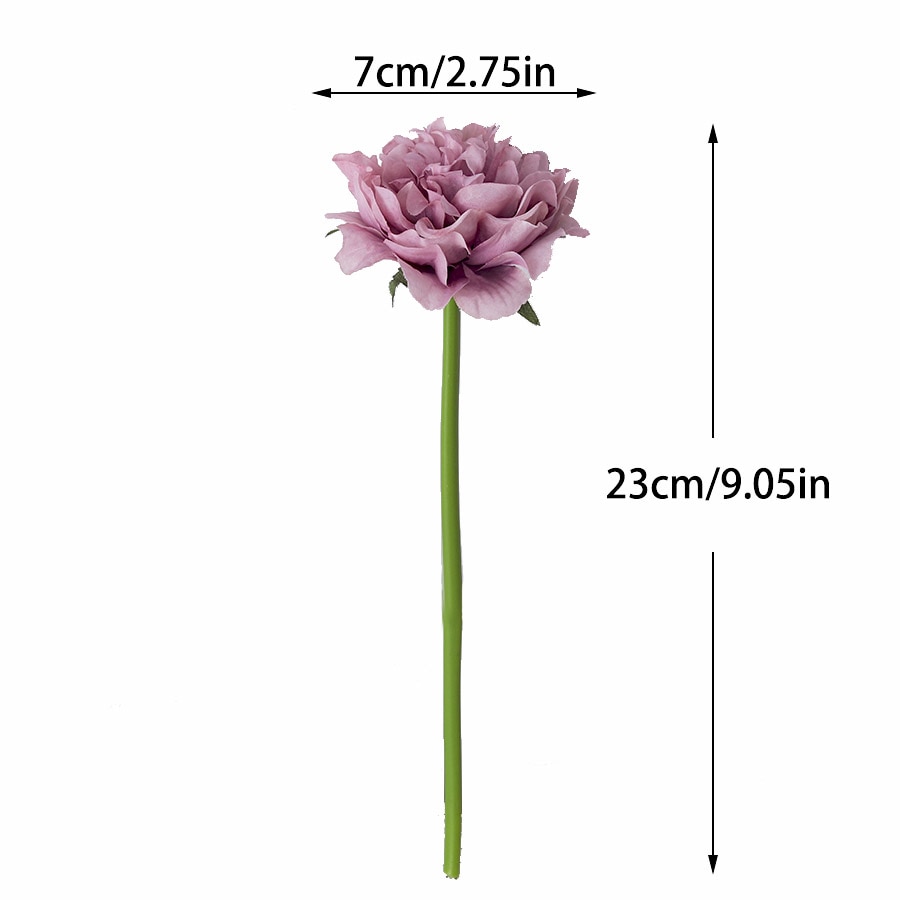 Artificial Peony for Home Decor 5 pcs Set