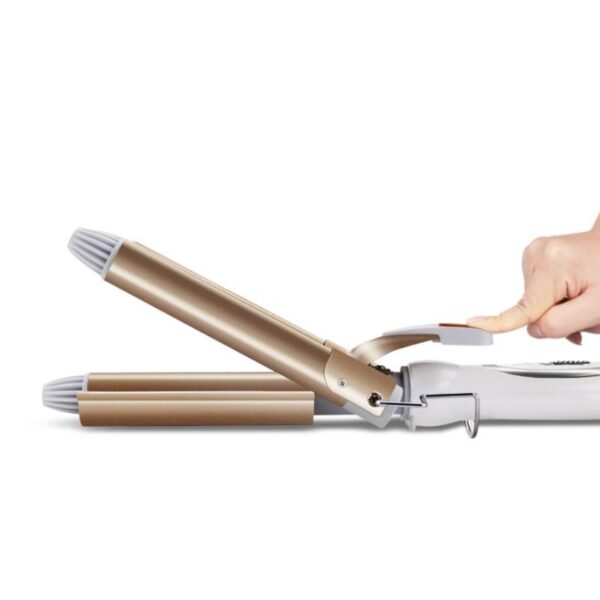 Professional Hair Curling Iron Triple Barrel - Image 3