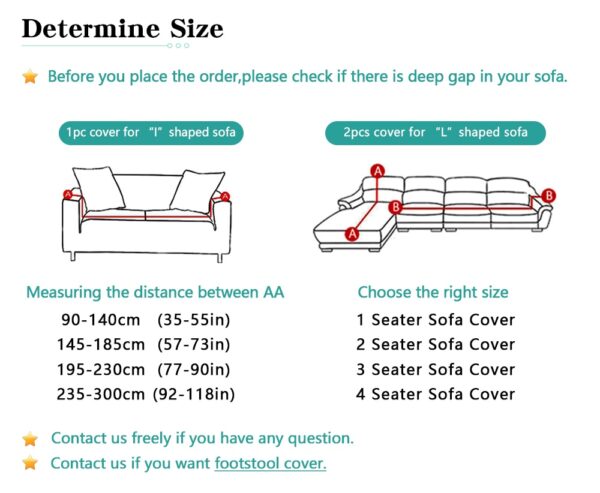 Elasticity Cover for Sofa - Image 6