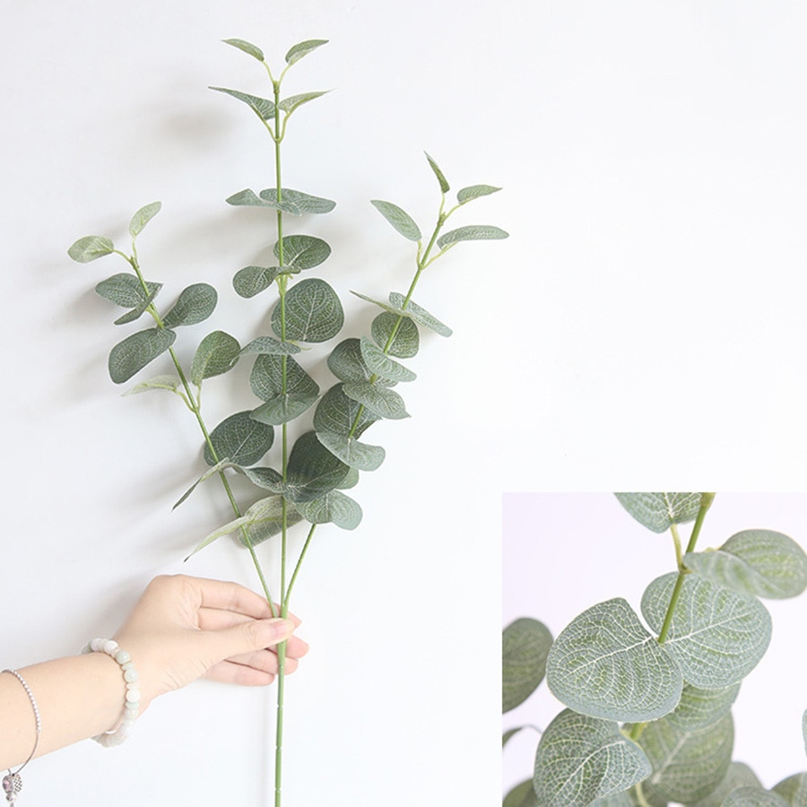 Retro Artificial Leaves Branch