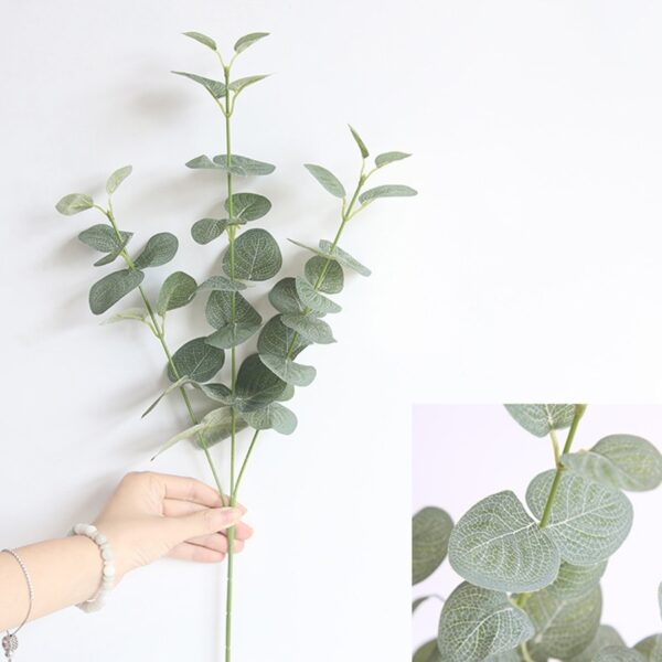 Retro Artificial Leaves Branch - Image 6