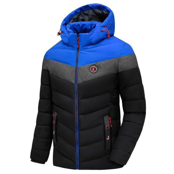Men's Windproof Hooded Jacket - Image 3