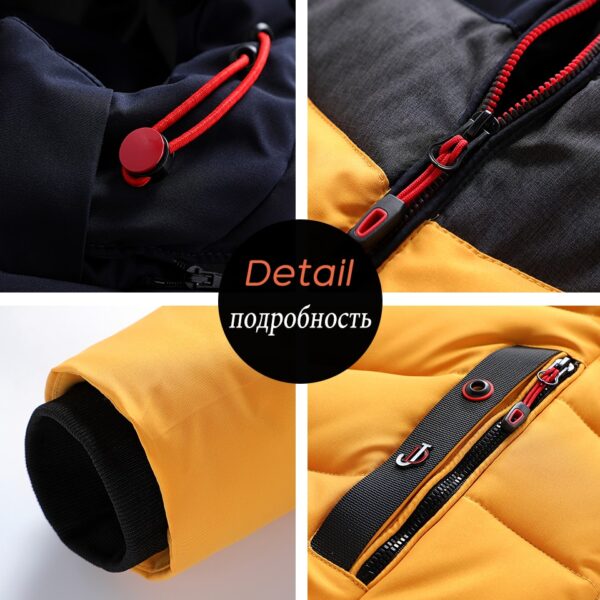 Men's Windproof Hooded Jacket - Image 6