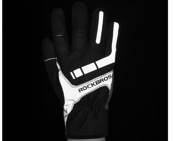 Two tone Design Thermal Bike Gloves - Image 5