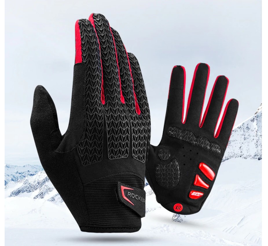 Two tone Design Thermal Bike Gloves