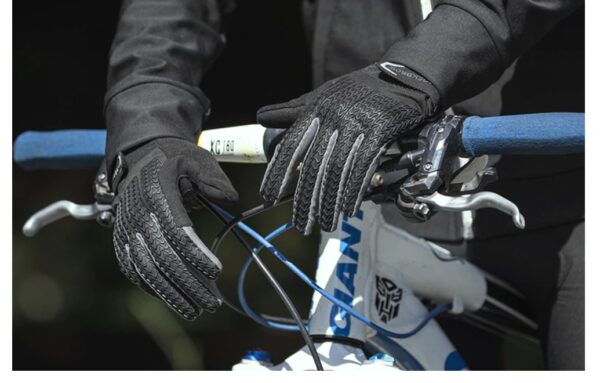 Two tone Design Thermal Bike Gloves - Image 3
