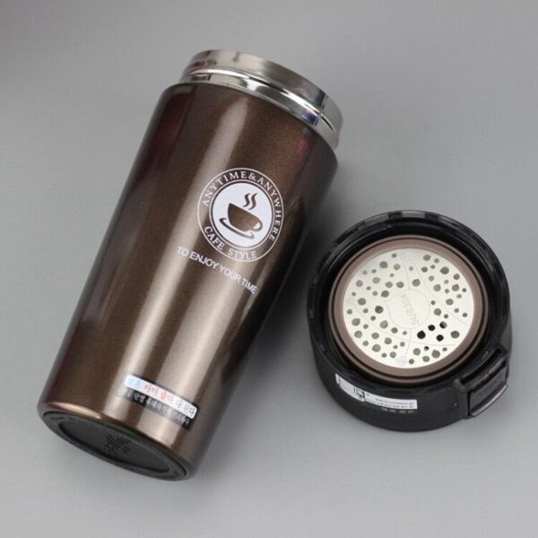 Stainless Steel Travel Vacuum Coffee Cup - Image 4