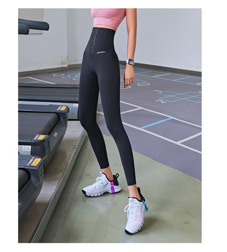 Fitness Women's Corset High Waisted Workout Leggings