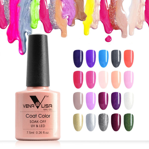 Colorful UV and LED Nail Gel