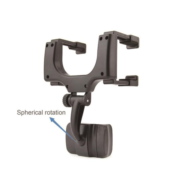 Car Rearview Mirror Mount Phone Holder for Smartphones - Image 6