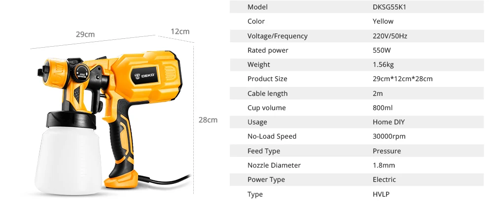 High Power Electric Paint Sprayer