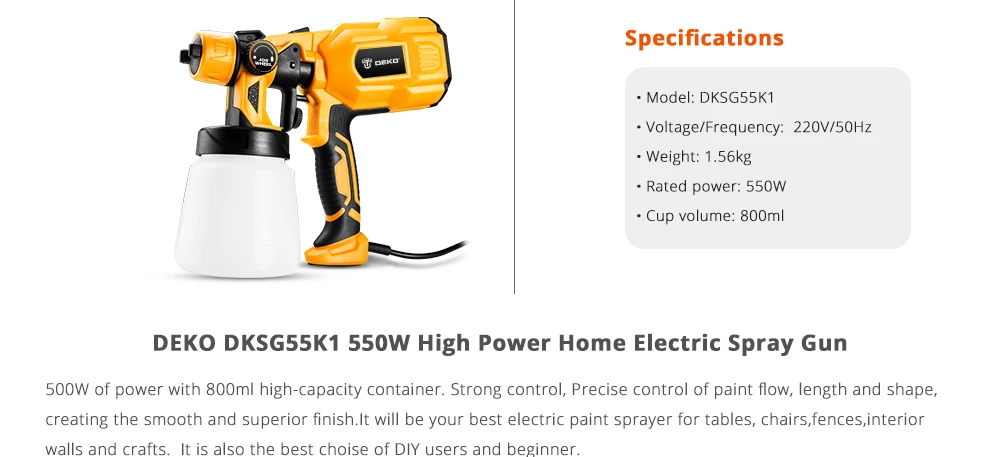 High Power Electric Paint Sprayer