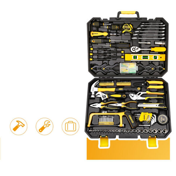 Household Tools Set with Box - Image 4