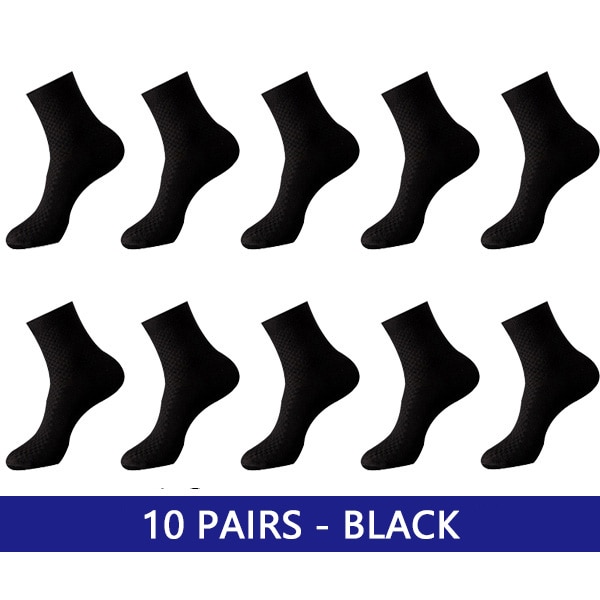 10 PAIRS BLACK