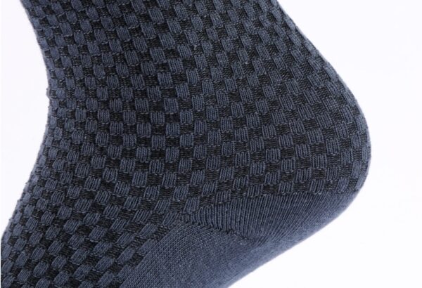 Men's Textured Style Socks 10 Pairs Set - Image 6
